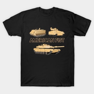 American Tank Fist T-Shirt